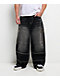 Ninth Hall Astray Disciple Stud Cross Black Wash Loose Fit Jeans - Thumbnail image 1 of 6