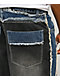 Ninth Hall Astray Double Destroy Black & Blue Loose Fit Jeans - Thumbnail image 4 of 6
