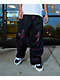 Ninth Hall Astray Pink & Black Thunderhead Wash Ultra Wide Patchwork Jeans - Thumbnail image 9 of 9