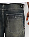 Ninth Hall Astray Preach Blue Wash Ultra Wide Jeans - Thumbnail image 5 of 8