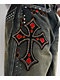 Ninth Hall Astray Preach Blue Wash Ultra Wide Jeans - Thumbnail image 8 of 8