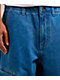 Ninth Hall Astray Strapped Blue Wash Ultra Wide Cargo Jeans - Thumbnail image 3 of 6