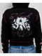 Ninth Hall Avani Black Thermal Crop Zip Hoodie - Thumbnail image 3 of 6