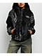Ninth Hall Aven Flames Grey Sherpa Zip Hoodie - Thumbnail image 3 of 4