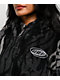 Ninth Hall Aven Flames Grey Sherpa Zip Hoodie - Thumbnail image 4 of 4