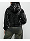 Ninth Hall Aven Flames Grey Sherpa Zip Hoodie - Thumbnail image 2 of 4
