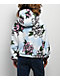 Ninth Hall Aven Tiger Cherry White & Blue Sherpa Zip Hoodie - Thumbnail image 2 of 4