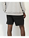 Ninth Hall Basic Black Wash Sweat Shorts - Thumbnail image 3 of 4