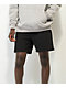 Ninth Hall Basic Black Wash Sweat Shorts - Thumbnail image 2 of 4