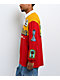 Ninth Hall Benchmark Red, Navy & Yellow Boxy Rugby Shirt - Thumbnail image 5 of 8