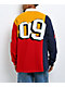 Ninth Hall Benchmark Red, Navy & Yellow Boxy Rugby Shirt - Thumbnail image 2 of 8