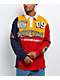 Ninth Hall Benchmark Red, Navy & Yellow Boxy Rugby Shirt - Thumbnail image 1 of 8