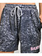 Ninth Hall Billie Leopard Grey Mesh Shorts - Thumbnail image 3 of 4