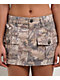 Ninth Hall Blair Green Camo Cargo Mini Skirt - Thumbnail image 3 of 3