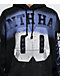 Ninth Hall Bloodshot Black Wash Crop Hoodie - Thumbnail image 3 of 7