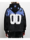 Ninth Hall Bloodshot Black Wash Crop Hoodie - Thumbnail image 2 of 7