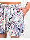 Ninth Hall Blossom Crane White Board Shorts - Thumbnail image 3 of 8