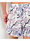 Ninth Hall Blossom Crane White Board Shorts - Thumbnail image 4 of 8