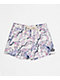 Ninth Hall Blossom Crane White Board Shorts - Thumbnail image 5 of 8