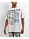 Ninth Hall Boot Camp Blues Dirty Wash White T-Shirt - Thumbnail image 1 of 4