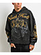 Ninth Hall Brothers Black Wash Crop Zip Hoodie - Thumbnail image 10 of 10