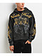 Ninth Hall Brothers Black Wash Crop Zip Hoodie - Thumbnail image 1 of 10