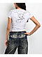 Ninth Hall Carina Angel White Crop T-Shirt - Thumbnail image 2 of 3
