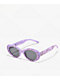 Ninth Hall Cherry Blossom Purple Sunglasses - Thumbnail image 1 of 3