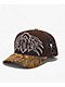 Ninth Hall Cross A-Frame Brown & Camo Snapback Hat - Thumbnail image 1 of 5