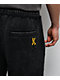 Ninth Hall Crosses Black Wash Baggy Sweatpants - Thumbnail image 4 of 7