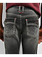 Ninth Hall Crosses Grey Wash Stacked Flare Jeans - Thumbnail image 4 of 5