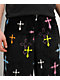 Ninth Hall Crusade Plush Black Lounge Pants - Thumbnail image 3 of 5