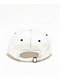 Ninth Hall Cypress Distressed White Strapback Hat - Thumbnail image 2 of 5