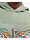 Ninth Hall Death Before Dishonor Green Hoodie - Thumbnail image 3 of 6