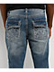 Ninth Hall Defender Applique Crosses Reverent Blue Flare Jeans - Thumbnail image 5 of 7