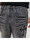 Ninth Hall Defender Crosses Grey Fade Flare Jeans - Thumbnail image 4 of 9