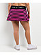 Ninth Hall Delilah Pink & Black Stripe Fold Over Skirt - Thumbnail image 3 of 7
