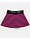 Ninth Hall Delilah Pink & Black Stripe Fold Over Skirt - Thumbnail image 4 of 5