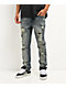 Ninth Hall Destroy Blue Wash Skinny Jeans - Thumbnail image 1 of 7