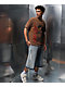 Ninth Hall Detain Light Blue Wash Ultra Loose Fit Shorts - Thumbnail image 7 of 8