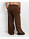 Ninth Hall Divine Conflict Brown Wide Leg Sweatpants - Thumbnail image 4 of 8