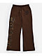 Ninth Hall Divine Conflict Brown Wide Leg Sweatpants - Thumbnail image 8 of 8