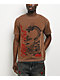 Ninth Hall Dragon Mountain Brown Wash T-Shirt - Thumbnail image 1 of 5