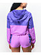Ninth Hall Dulcie Colorblock Purple Anorak Jacket