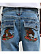 Ninth Hall Eagle Signal Fracture Stacked Flare Jeans - Thumbnail image 3 of 8