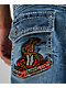 Ninth Hall Eagle Signal Fracture Stacked Flare Jeans - Thumbnail image 6 of 8