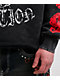 Ninth Hall Ego World Black Wash Distressed Crop Hoodie - Thumbnail image 5 of 6