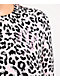 Ninth Hall Estie Pink Leopard Long Sleeve T-Shirt - Thumbnail image 4 of 4
