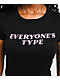 Ninth Hall Everyone's Type Black Crop T-Shirt - Thumbnail image 3 of 4