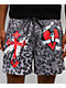 Ninth Hall Fade Leopard Grey Mesh Shorts - Thumbnail image 3 of 3